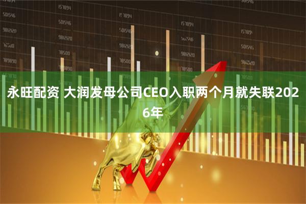 永旺配资 大润发母公司CEO入职两个月就失联2026年